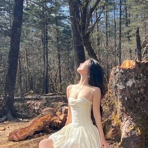 ONONMADÉ Elegant Cream Dress